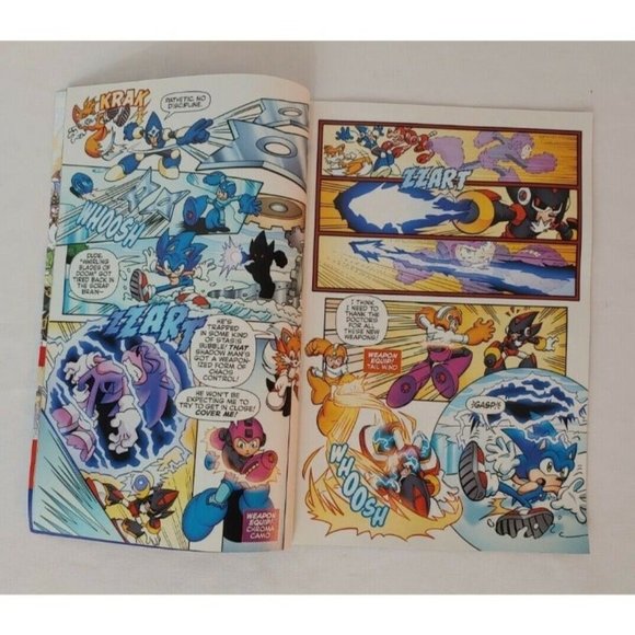 Mega Man #26 Worlds Collide 7 of 12 August 2013 Game Sprite Variant Signed Issue - Picture 8 of 9